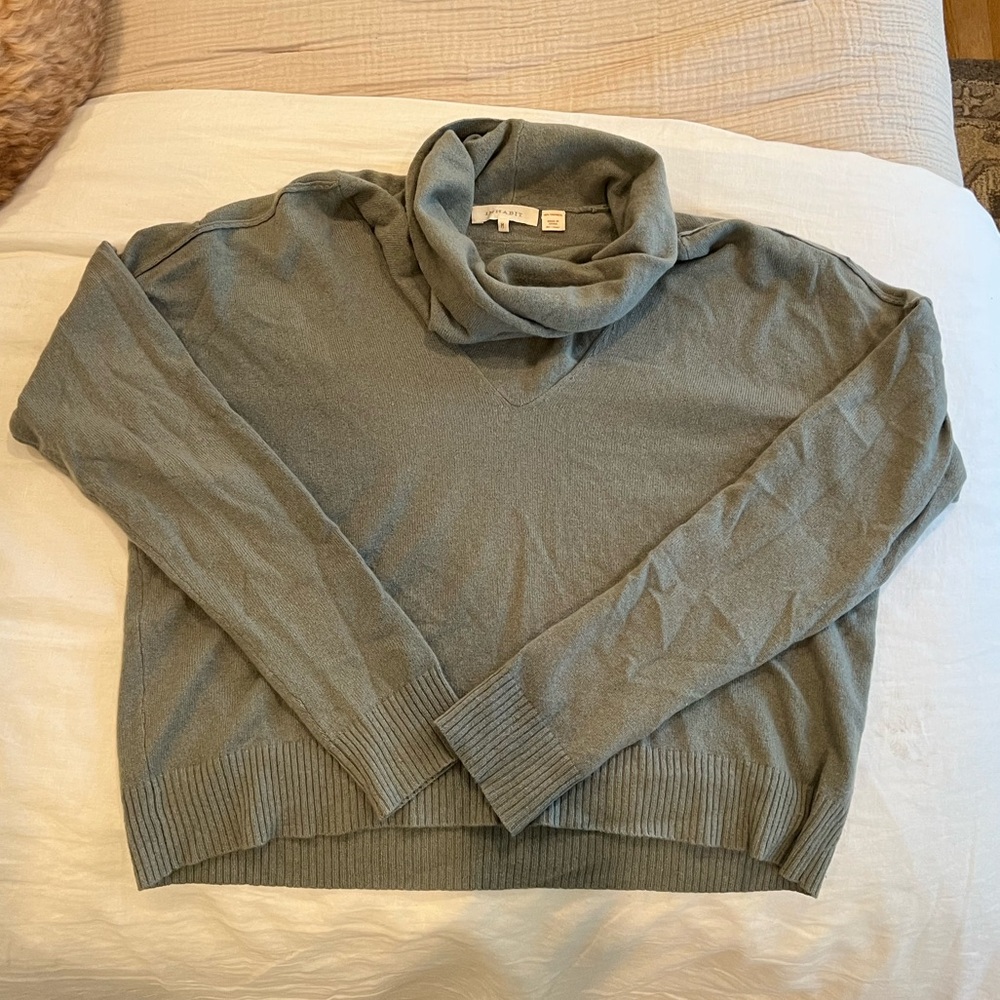 Inhabit Cashmere cowl neck sweater